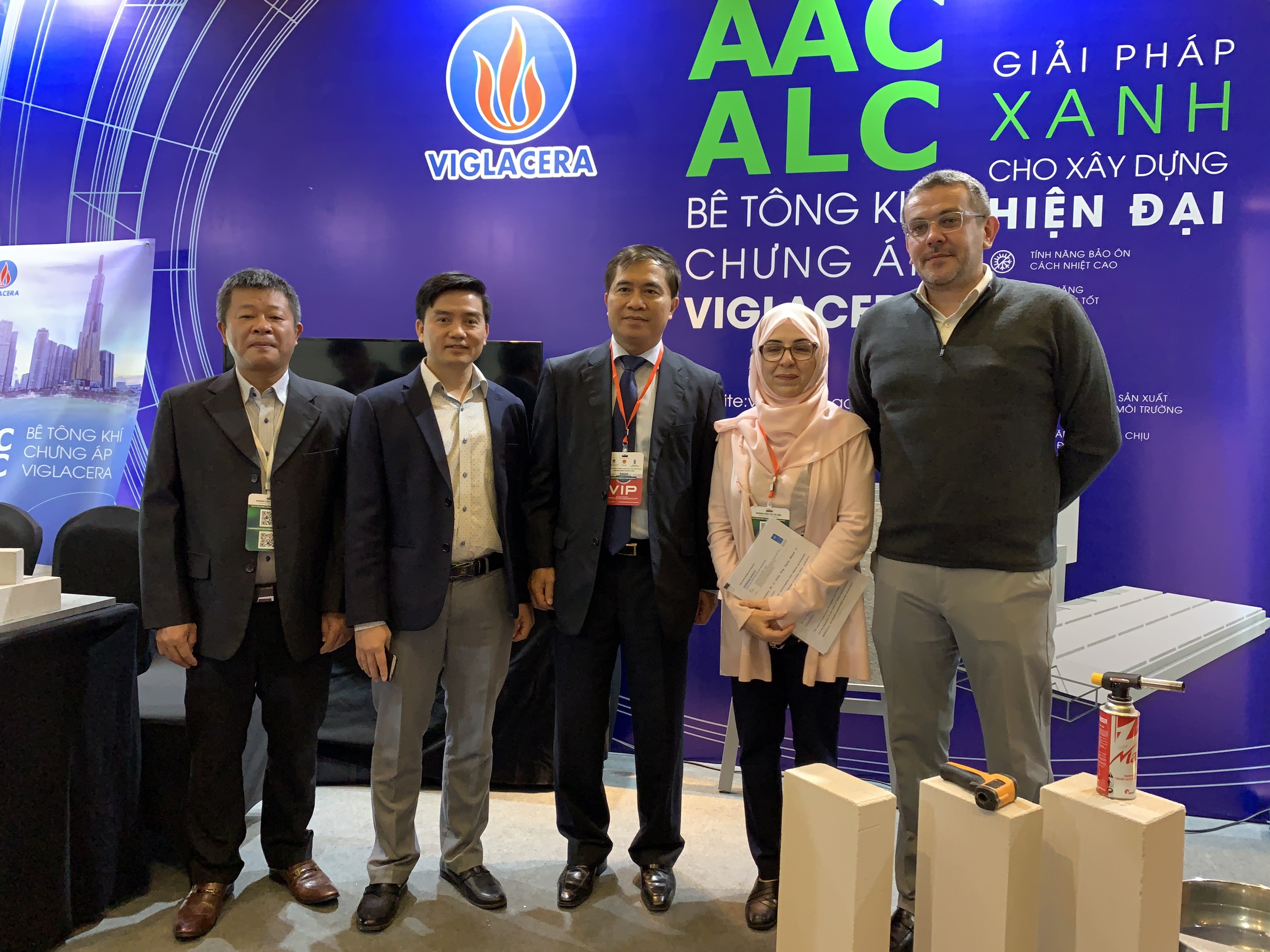 Viglacera green building materials products are present at Vietnam Green Building Week 2020